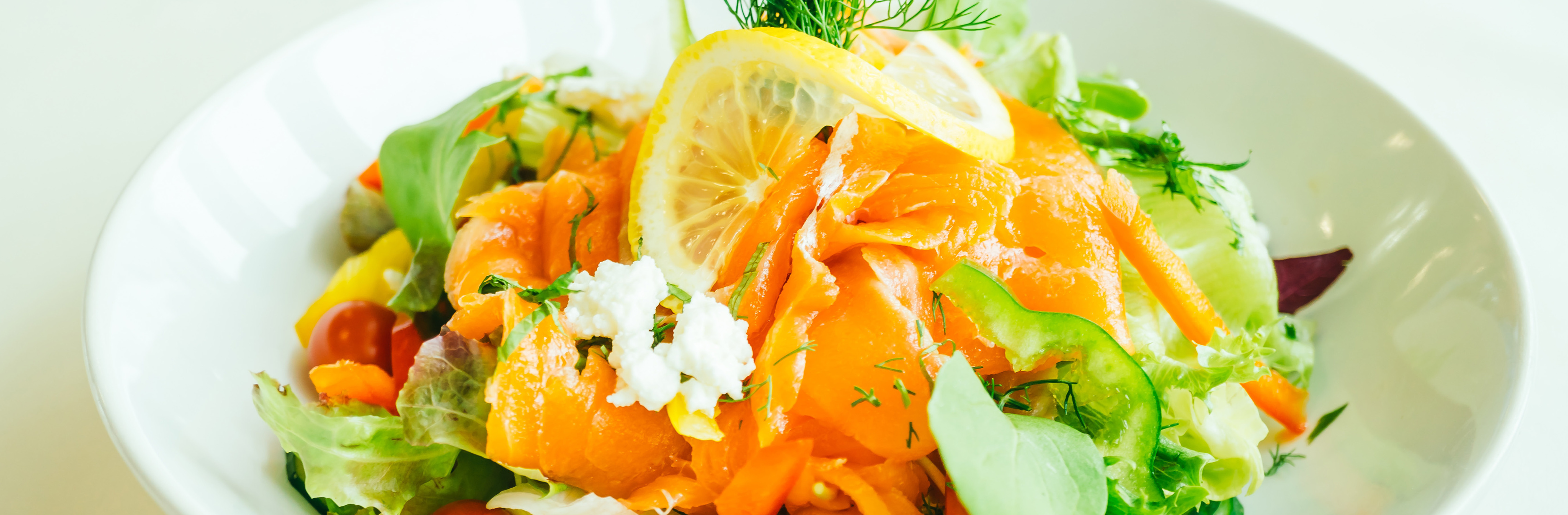 Beautifully plated food